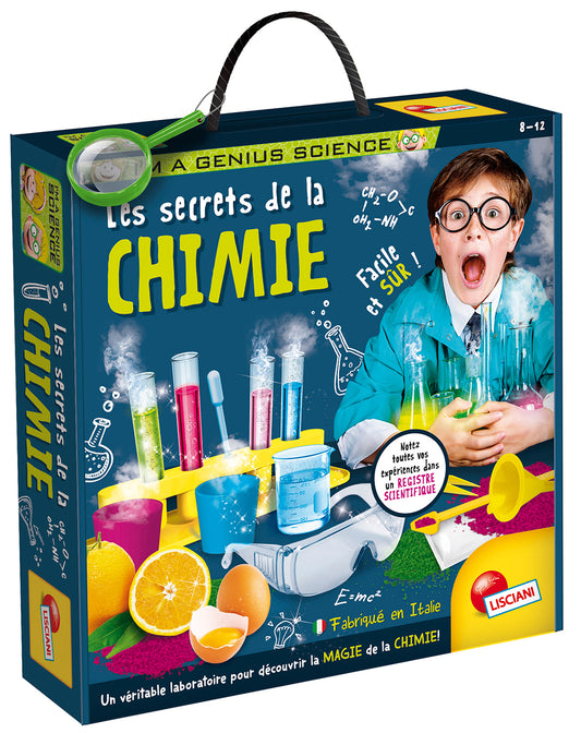 I'M A GENIUS - SECRETS DE LA CHIMIE 50 EXPÉRIENCE