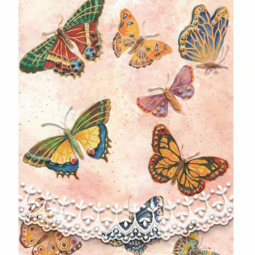 CARNET DE NOTE - PAPILLONS