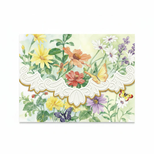ENSENBLE DE CARTE-NOTE "SPRING MEADOW"