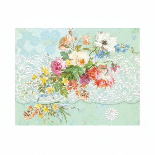ENSENBLE DE CARTE-NOTE BOUQUET DU MARCHÉ
