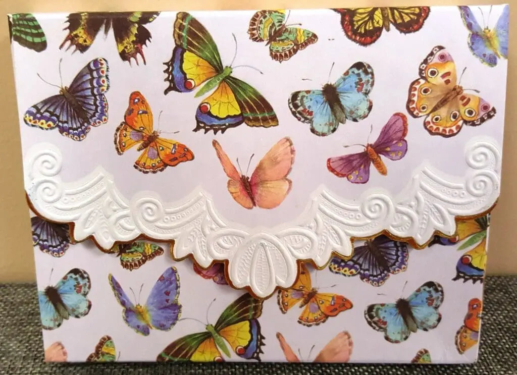 ENSENBLE DE CARTE-NOTE - PAPILLONS