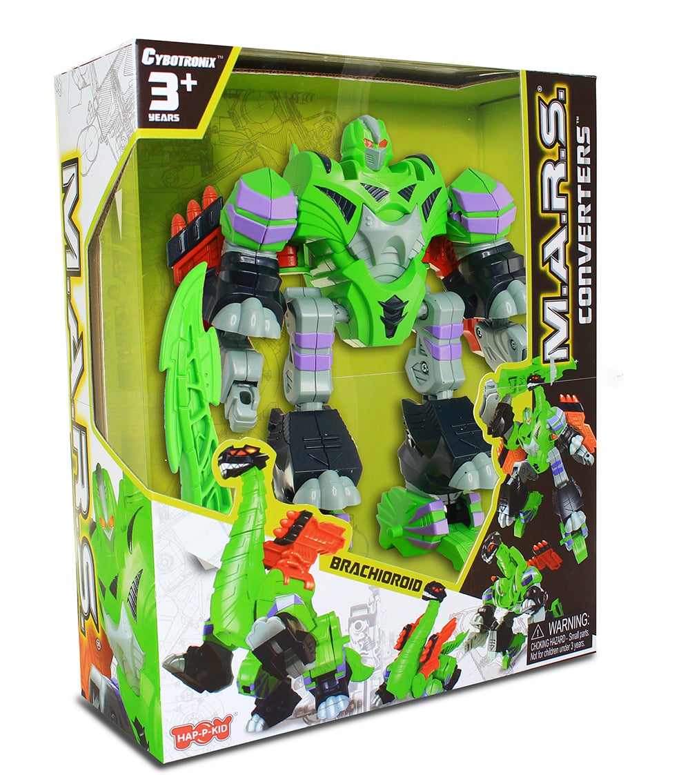 HAP-P-KID -ROBOT M.A.R.S. CONVECTERS DINO BRACHOROID