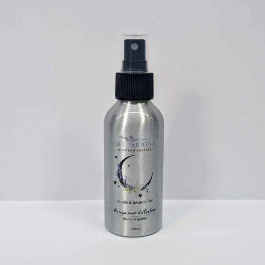 JARDINS ARÔMES & SAVEURS - BRUME OREILLER AIDE SOMMEIL LAVANDE & VANILLE 125ML