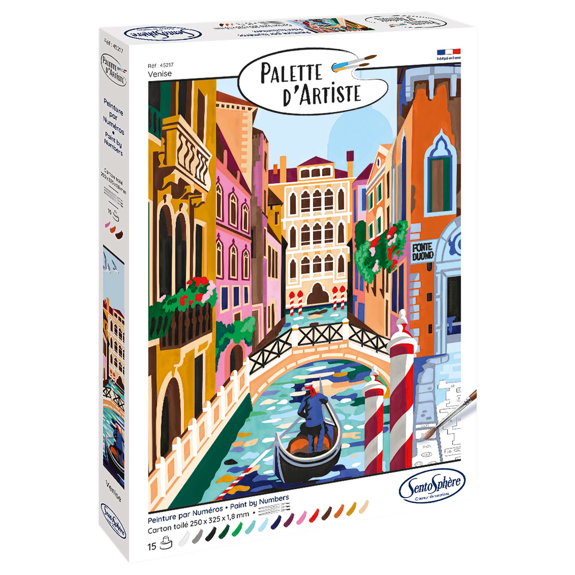 PALETTE ART - PEINTURE NUMERO VENISE