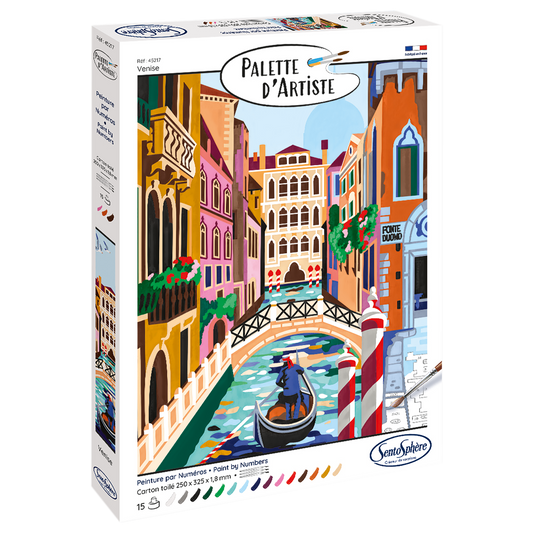 PALETTE ART - PEINTURE NUMERO VENISE