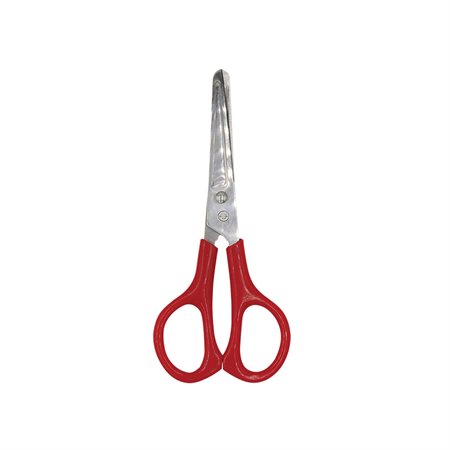 CISEAUX SCOLAIRE 6" - BOUT ROND - ROUGE
