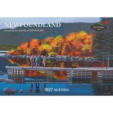 PINE RIDGE ART - AGENDA MENSUEL "NEWFOUNDLAND"2027