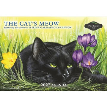 PINE RIDGE ART - AGENDA MENSUEL "THE CAT'S MEOW "2027