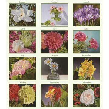 PINE RIDGE ART - AGENDA MENSUEL "BEAUTY IN BLOOM" 2027