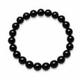 Charger l'image dans la visionneuse de la galerie, BRACELET PIERRE PRECIEUSE OBSIDIENNE NOIR

