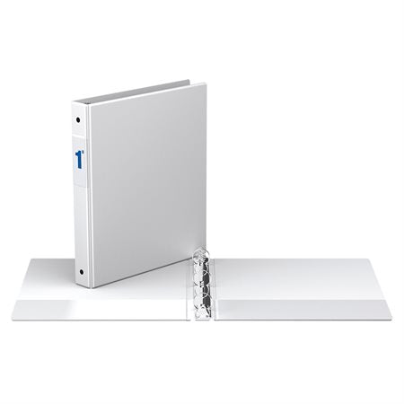 RELIURE INDUSTRIELLE 1" ANNEAUX ROND - BLANC