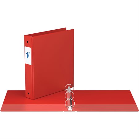 RELIURE INDUSTRIELLE 1-1/2" ANNEAUX ROND - ROUGE
