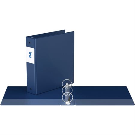 RELIURE INDUSTRIELLE  2" ANNEAUX ROND - BLEU ROYAL