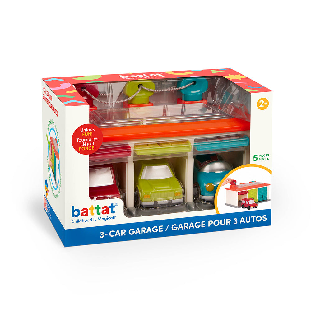 BATTAT - GARAGE A CLES POUR 3 AUTOS