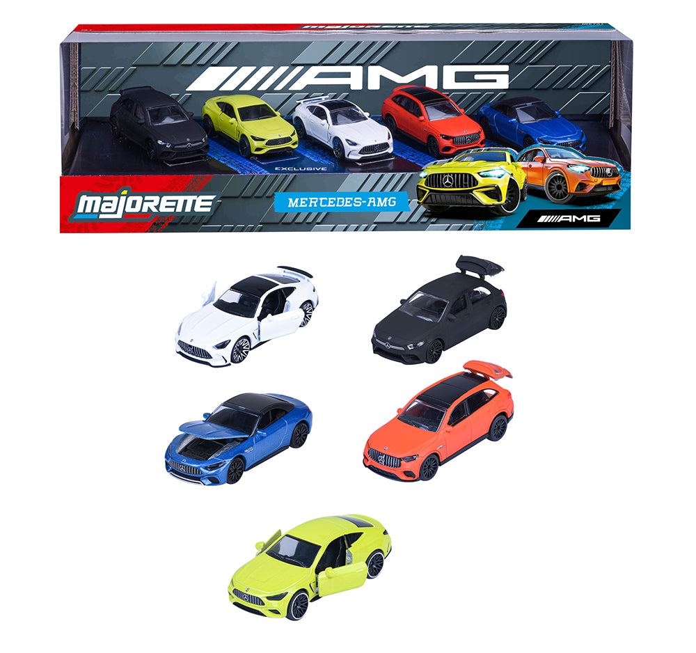 MAJORETTE - COFFRET MERCEDES-AMG 5PCS