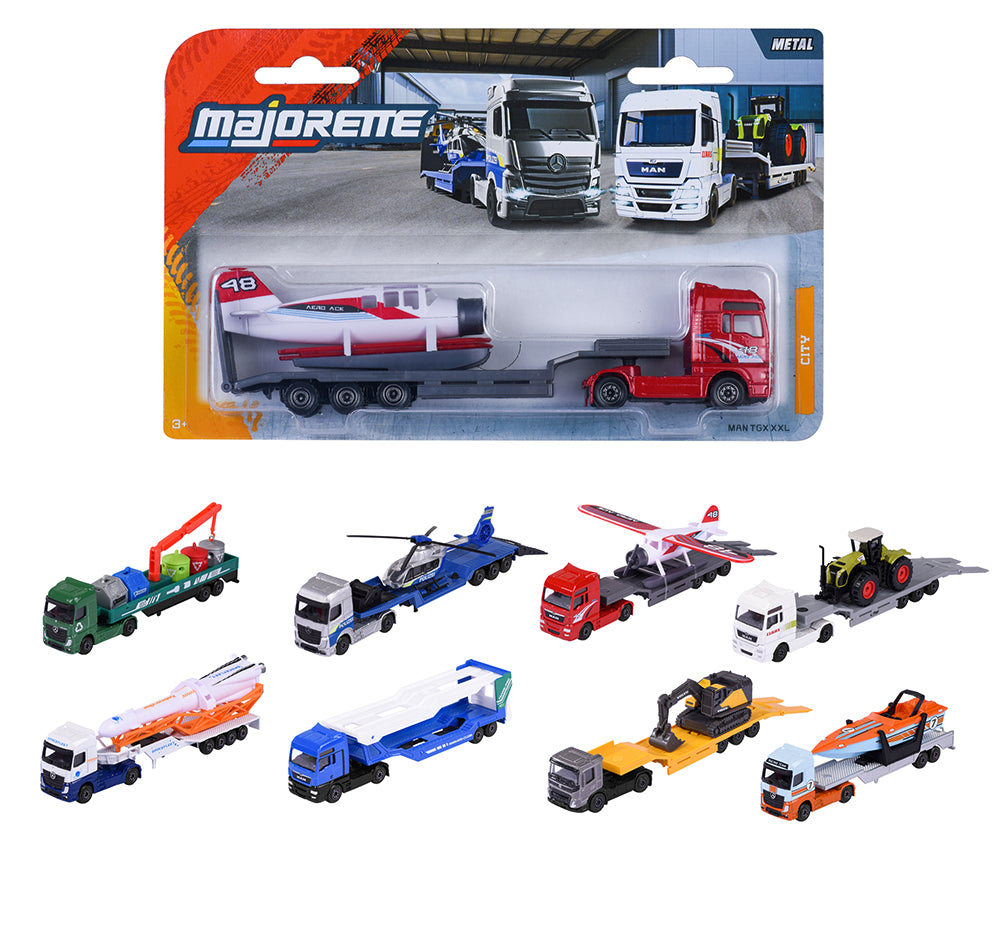 MAJORETTE - TRANSPORTEUR URBAIN 20CM ASST