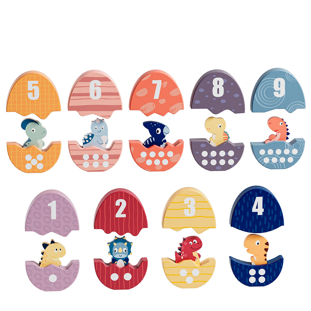 TOP BRIGHT - JEU ASSOCIATION NOMBRES DINO