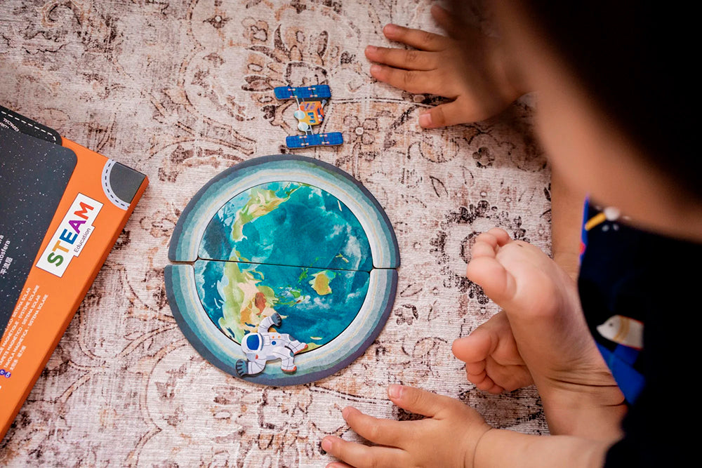 MIEREDU - PLAQUE MAGNET SYSTEME SOLAIRE