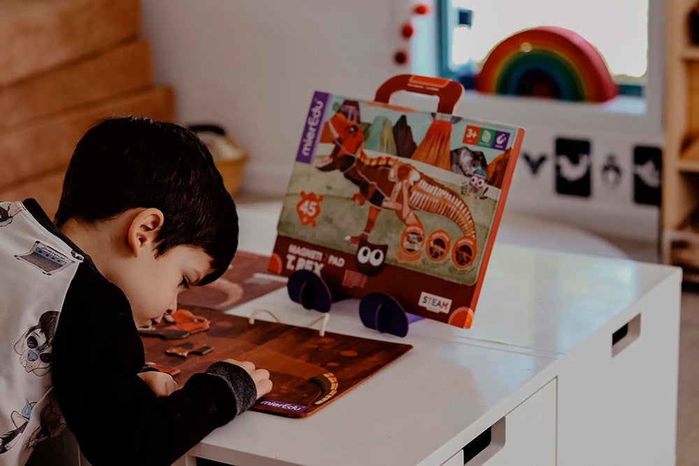 MIEREDU- PLAQUE MAGNETIQUE TYRANNOSAURE