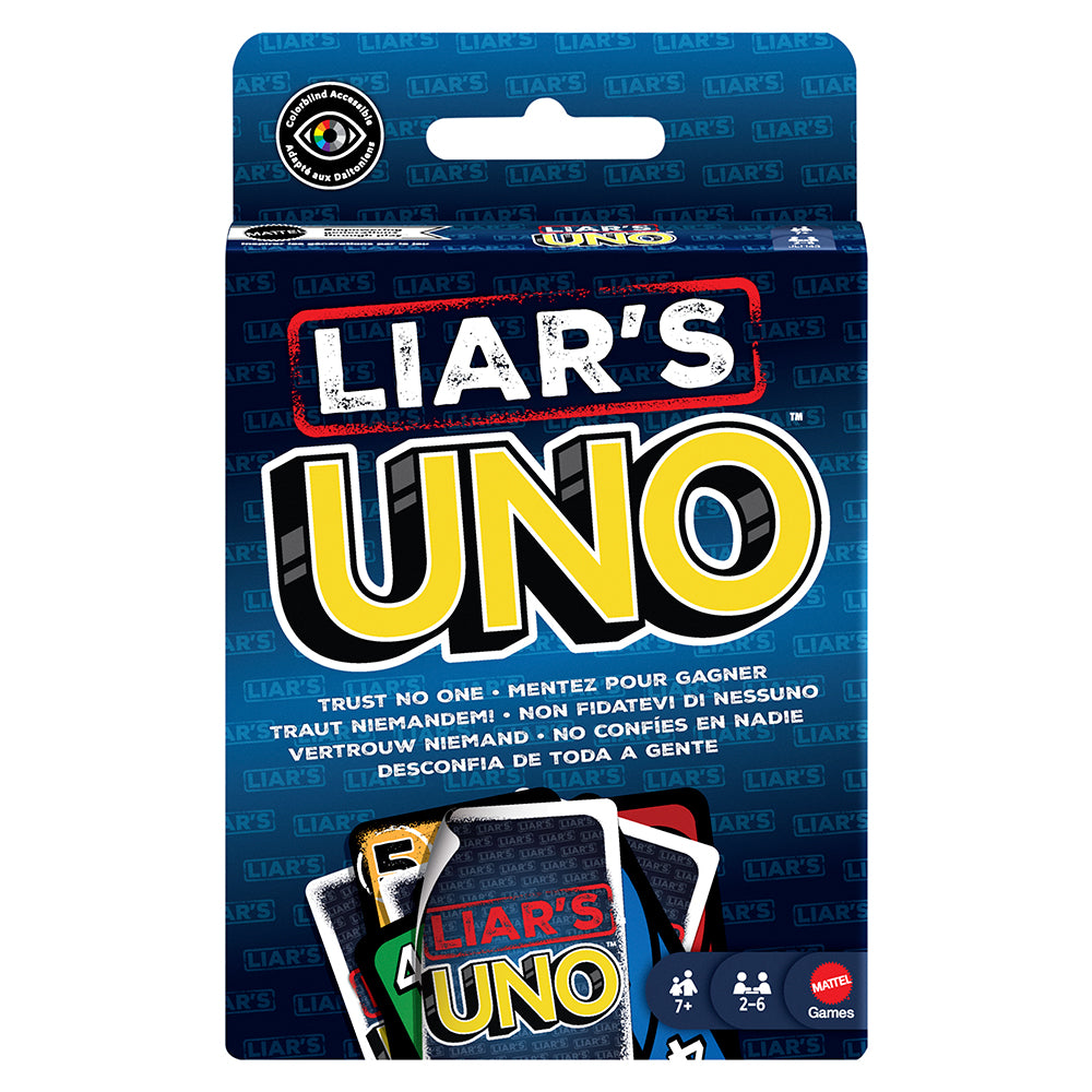 MATTEL - JEU DE CARTE UNO LIAR'S