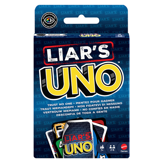 MATTEL - JEU DE CARTE UNO LIAR'S