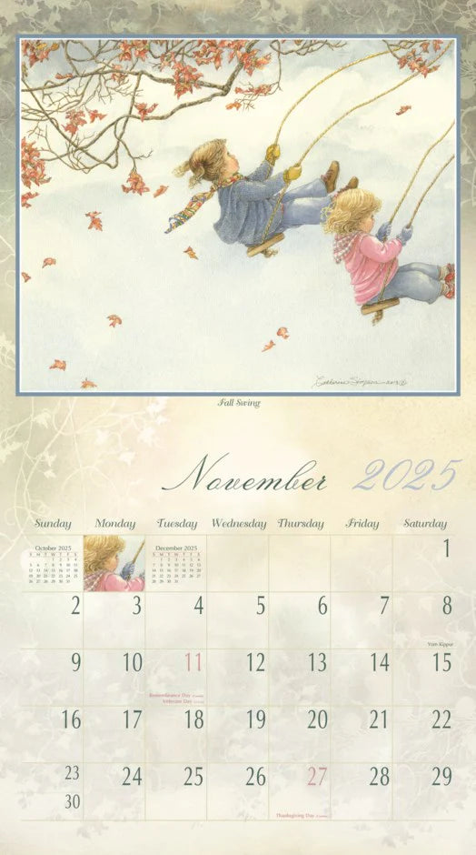 PINE RIDGE ART - CALENDRIER FOREVER YOUNG 2026