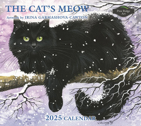 PINE RIDGE ART - CALENDRIER CAT'S MEOW 2025