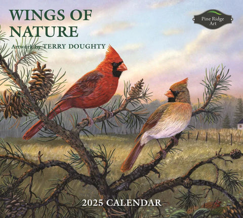 PINE RIDGE ART - CALENDRIER WINGS OF NATURE 2025