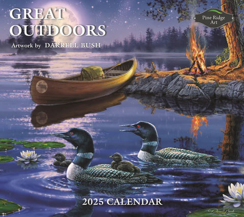 PINE RIDGE ART - CALENDRIER GREAT OUTDOORS 2025