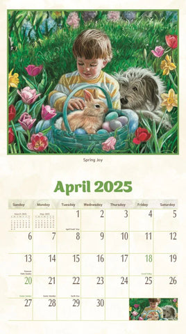 PINE RIDGE ART - CALENDRIER YOUNG AT HEART 2025