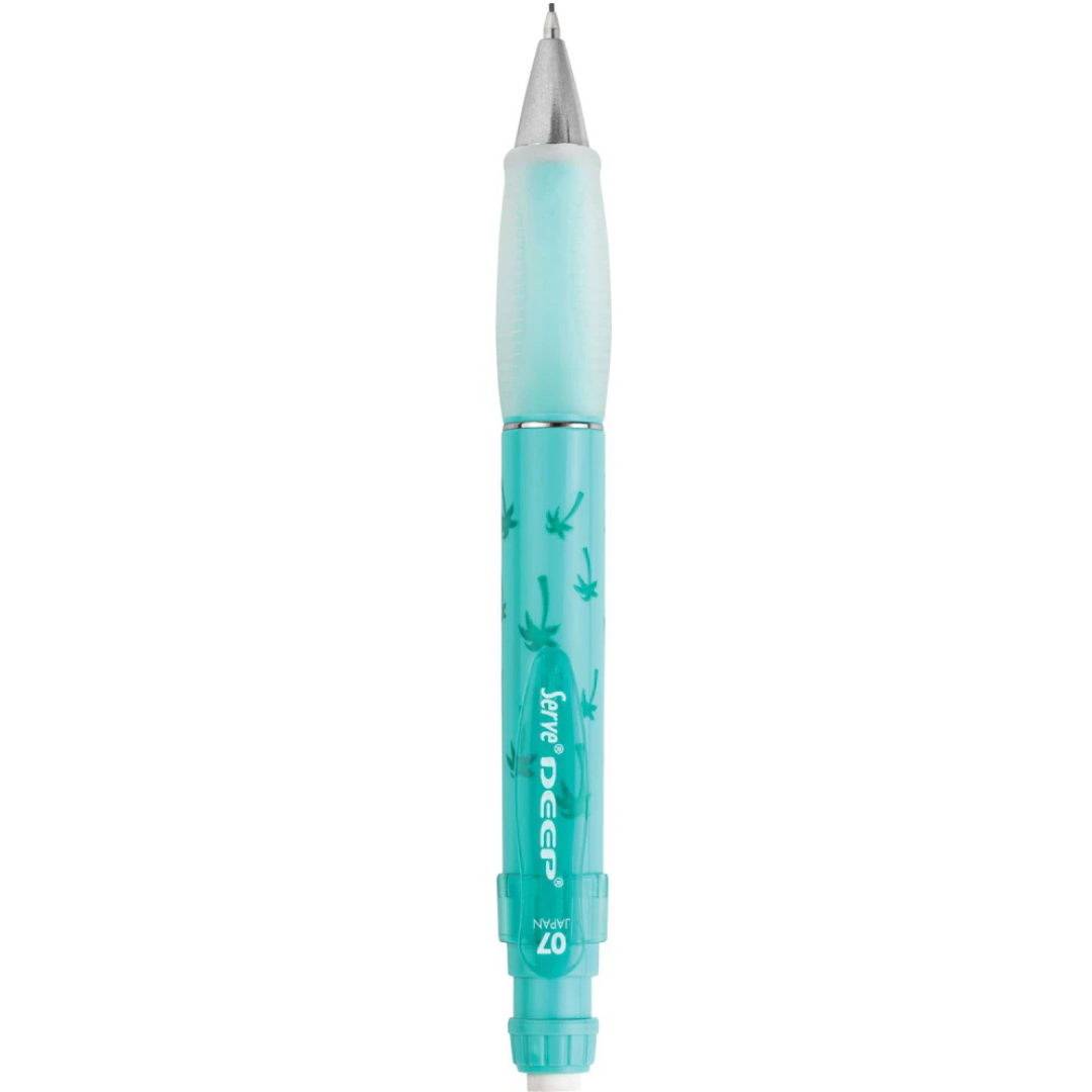 PORTE-MINES "DEEP NATURE" 0.7mm TURQOISE/PALMIER