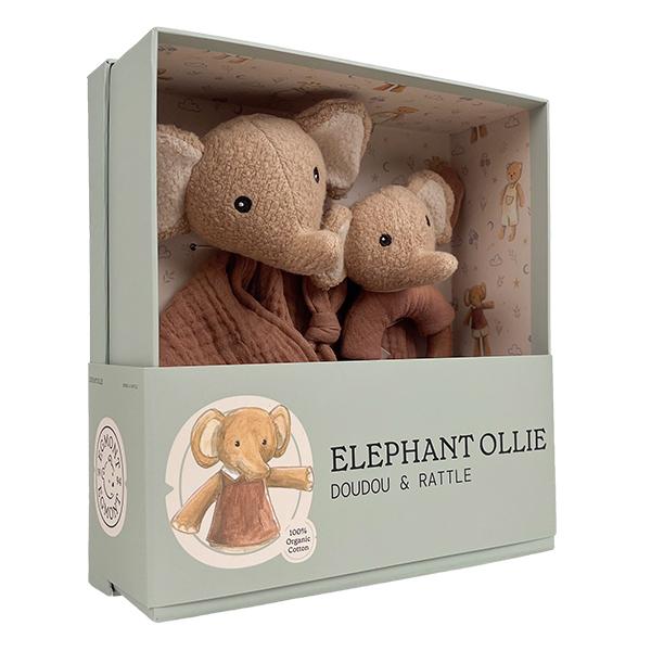 EGMONT - ENSEMBLE  DOUDOU &HOCHET OLLIE ELEPHANT