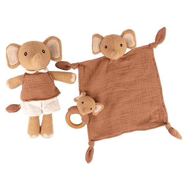 EGMONT - ENSEMBLE  DOUDOU &HOCHET OLLIE ELEPHANT