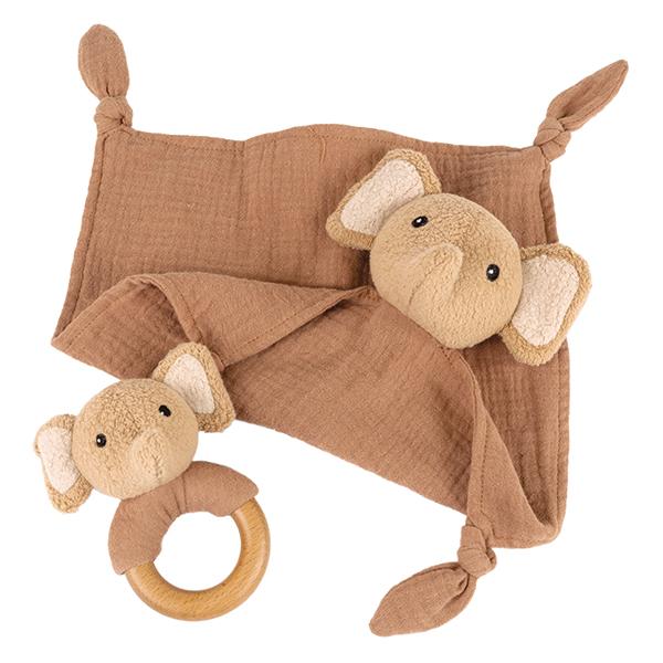 EGMONT - ENSEMBLE  DOUDOU &HOCHET OLLIE ELEPHANT