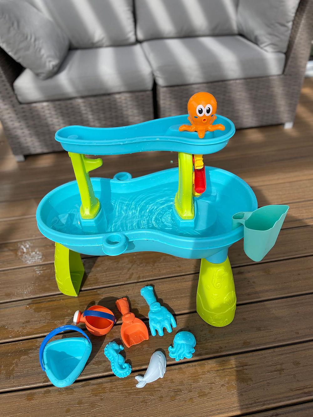 DANAPLAY - TABLE SABLE & EAU 22H X 24"L ET ACCESSOIRES