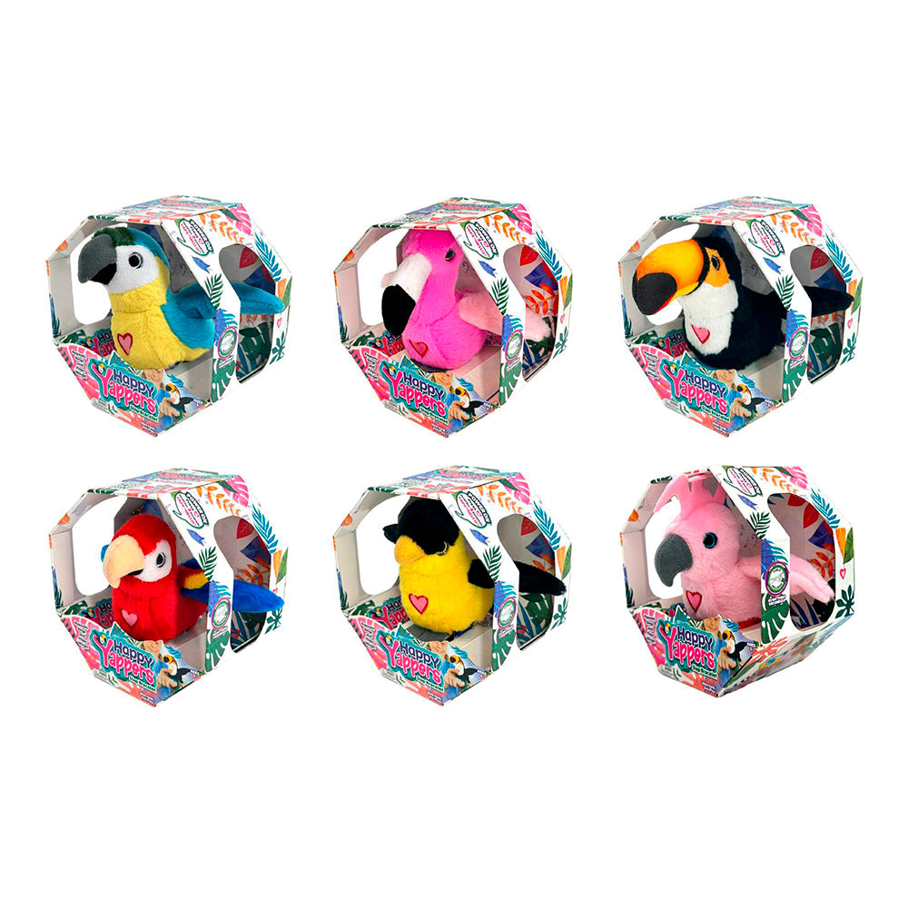 OISEAU INTERACTIF HAPPY YAPPERS 6CHX