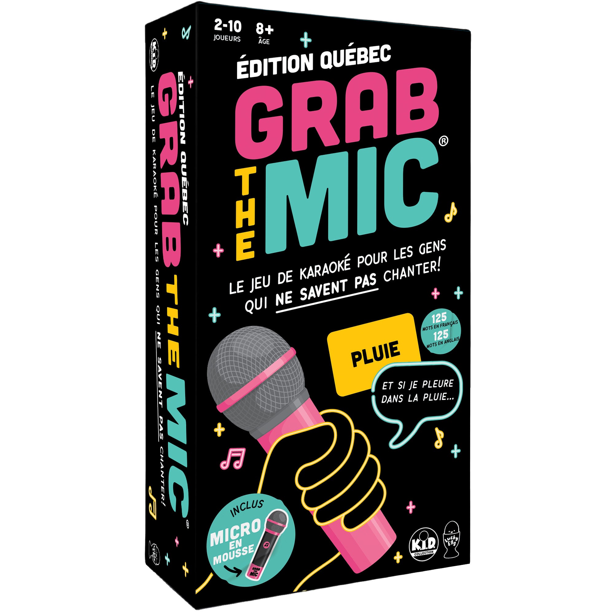 JEU GRAB THE MIC - EDITION QUEBEC