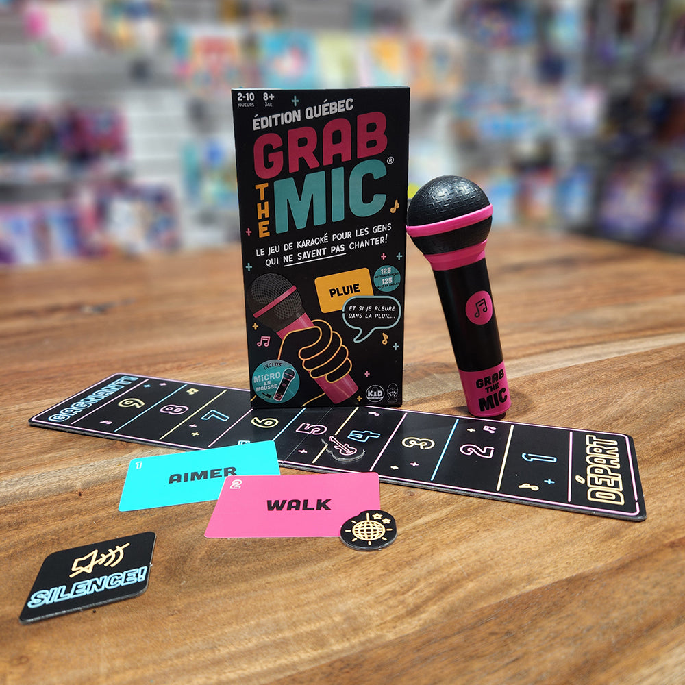 JEU GRAB THE MIC - EDITION QUEBEC