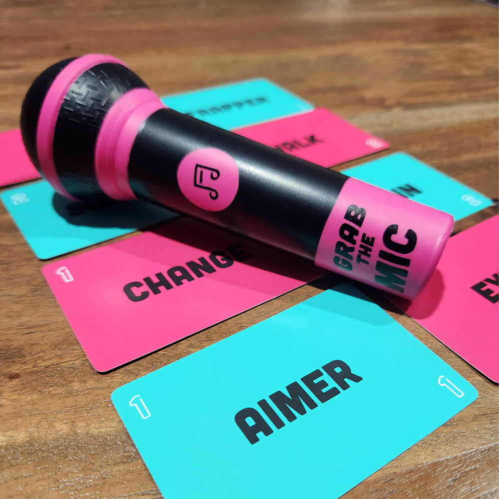 JEU GRAB THE MIC - EDITION QUEBEC