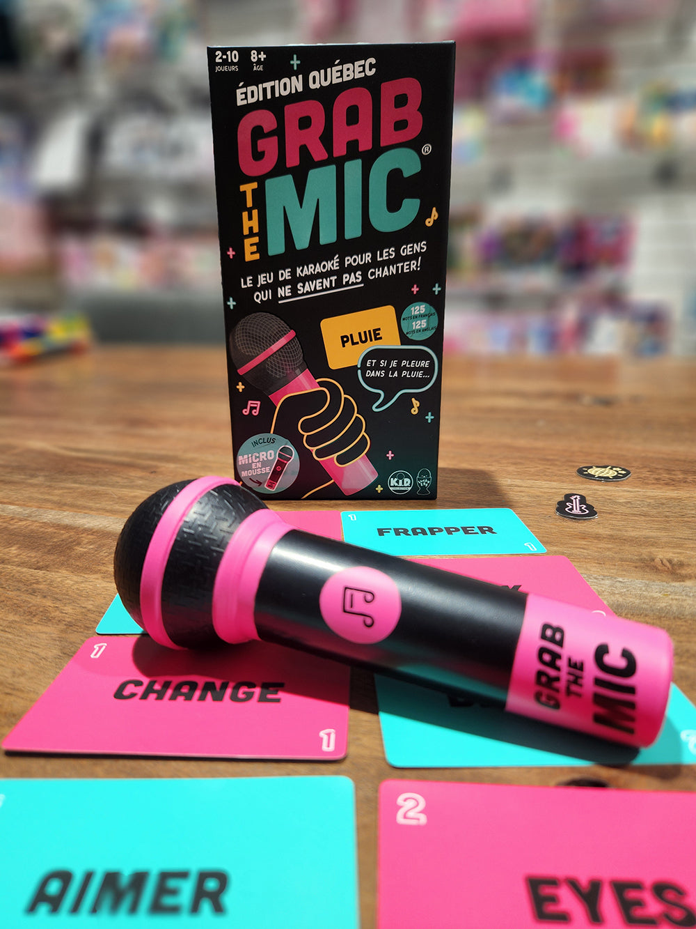 JEU GRAB THE MIC - EDITION QUEBEC