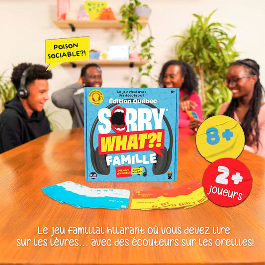 KID COLLECTION -  JEU SORRY WHAT? EDITION FAMILLE