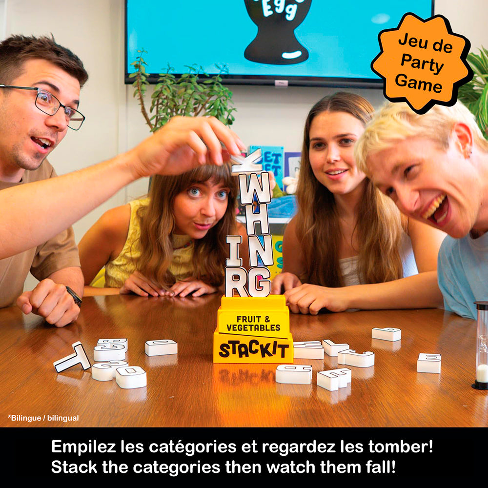 KID COLLECTION - JEU STACK IT - VERSION BILINGUE