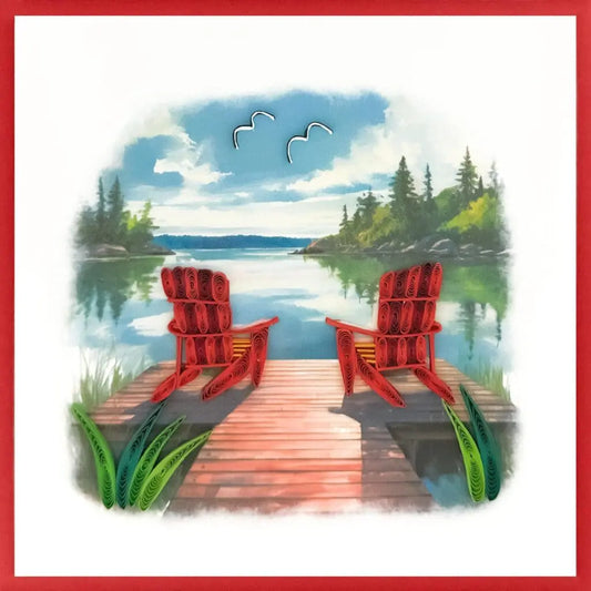 CARTE DE SOUHAIT : CHAISES ADIRONDACK
