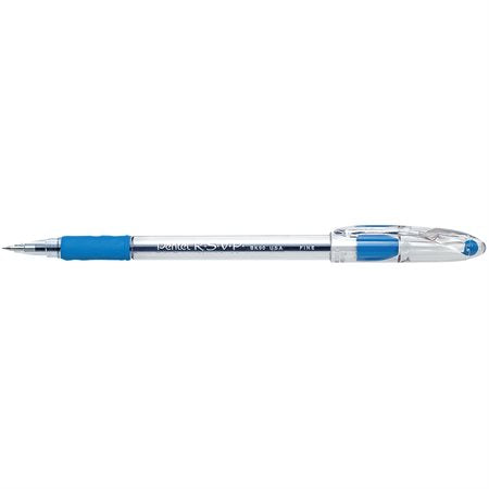 STYLO À BILLE "RSVP" 0.7MM FINE - BLEU CIEL