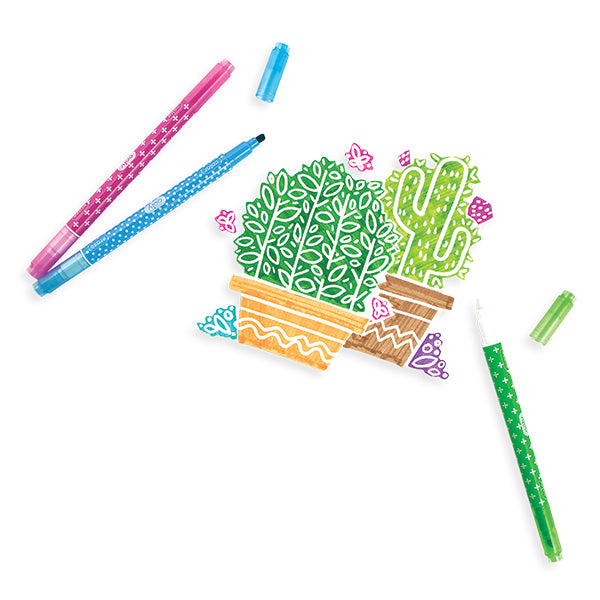 OOLY - MARQUEUR EFFACABLE COUL ASST @12