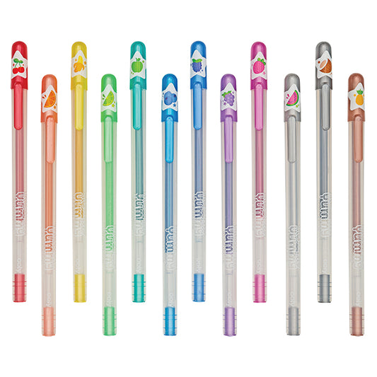 OOLY - STYLO GEL PAILLETE PARFUME ASST@12