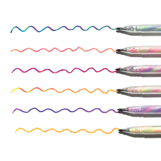 OOLY - STYLO GEL MULTICOLORS PARFUME TUTTI FRUIT @6