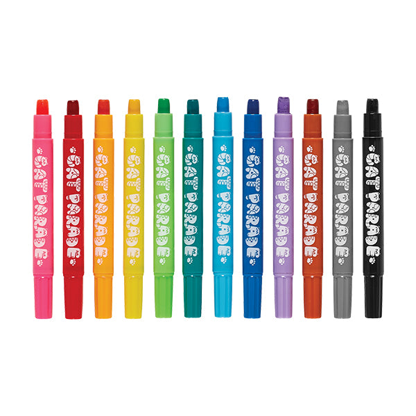 CRAYON GEL AQUARELLE "CAT PARADE" @12