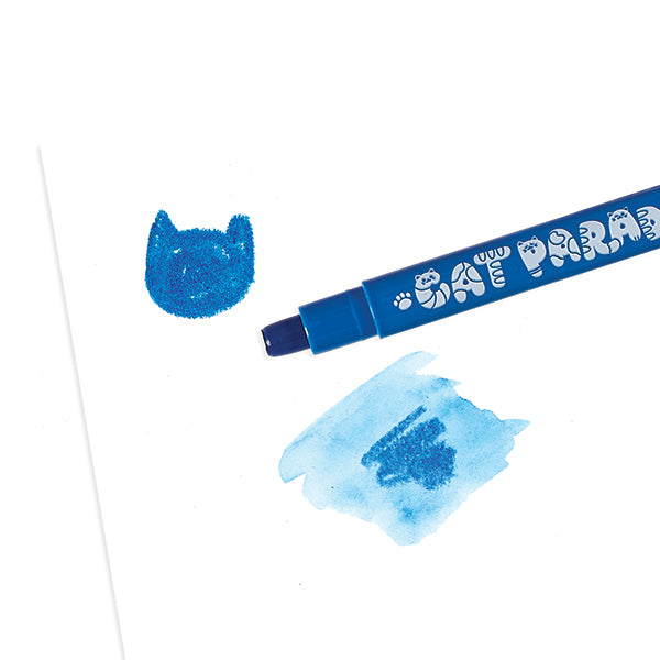 CRAYON GEL AQUARELLE "CAT PARADE" @12