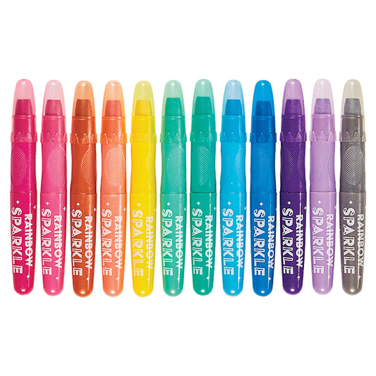 CRAYON GEL AQUARELLE METALLIQUE ASST@12